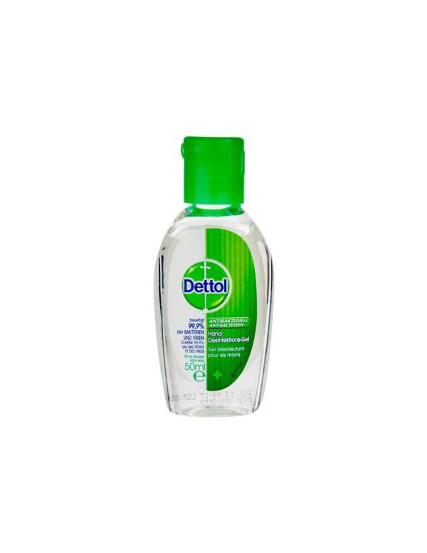 GEL HIDROALCOHOLICO DETTOL 1 FRASCO 50 ML