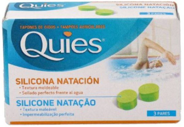 QUIES TAPONES OIDOS MAXI SILICONA 6 U