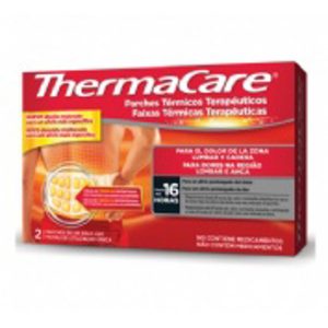THERMACARE ZONA LUMBAR CADERA 2 PARCHES TERMICOS