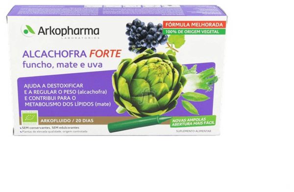ARKO FORTE ALCACHOFA 20 UNIDOSIS X 15 ML