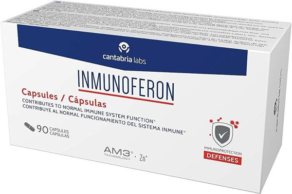 INMUNOFERON 500 MG 90 CAPSULAS