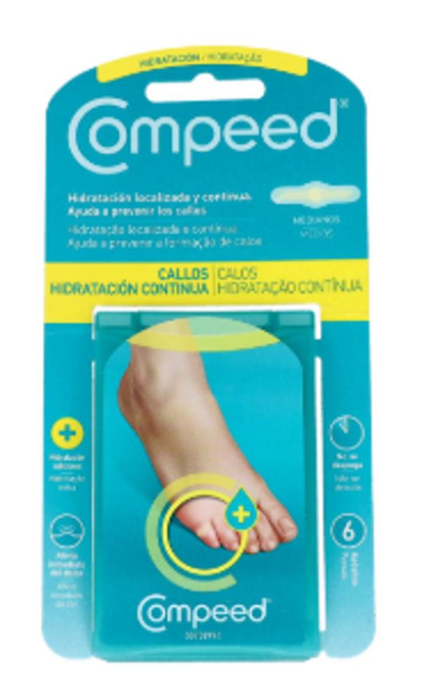 COMPEED CALLOS HIDRATACION ACTIVA 6 UN
