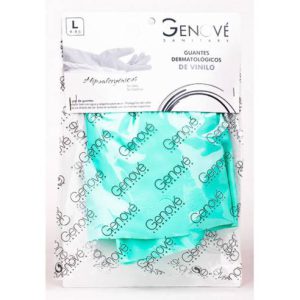 GUANTES GENOVE DERMAT VINILO ALGODON GDE