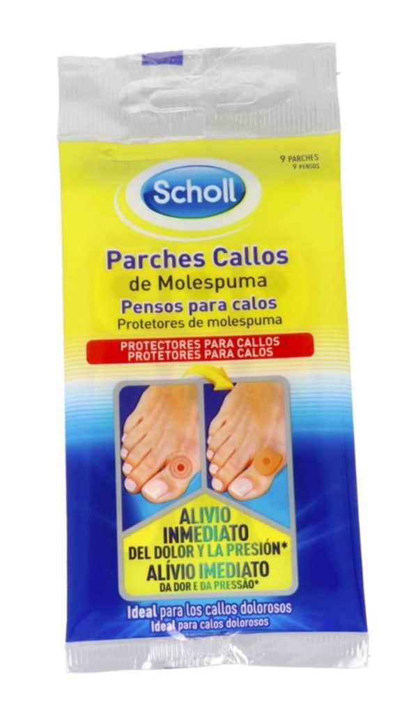 SCHOLL CALLOS MOLESPUMA ESCUDO 9 PARCHES