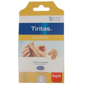 TIRITAS TEXTIL ELASTIC RAPID 20 UND.