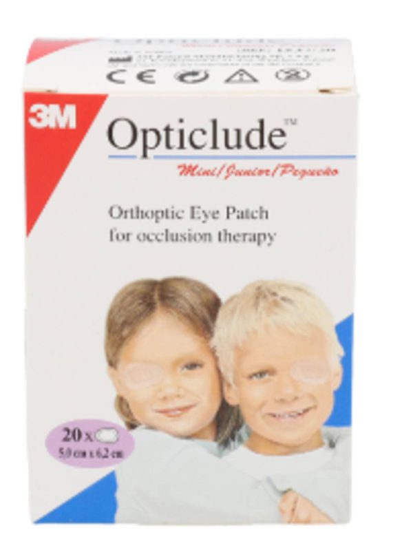 PARCHE OCULAR OPTICLUDE NIÑOS 20 U
