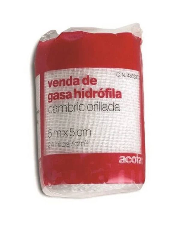 VENDA DE GASA HIDROFILA CAMBRIC ACOFAR 5X5
